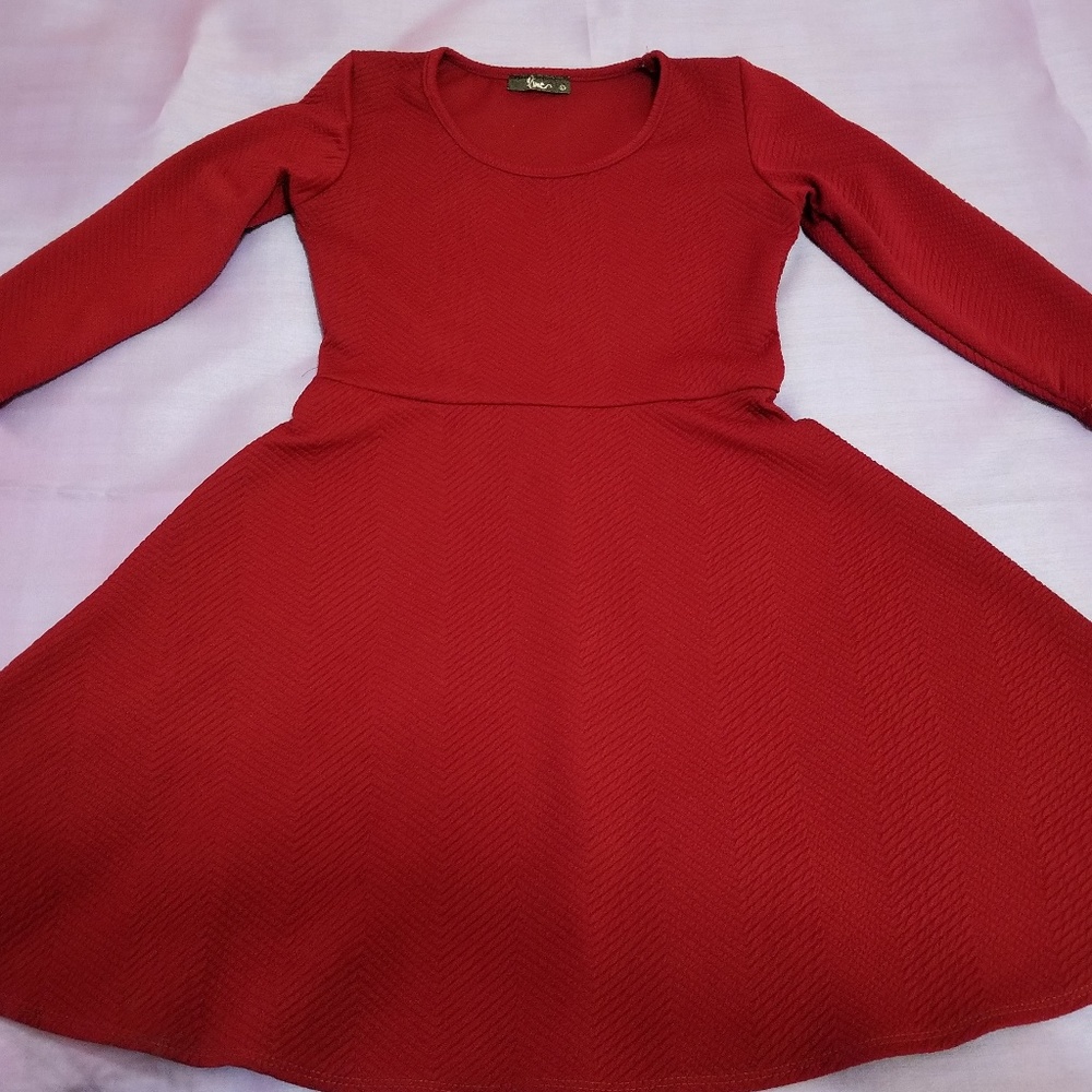 Red dress